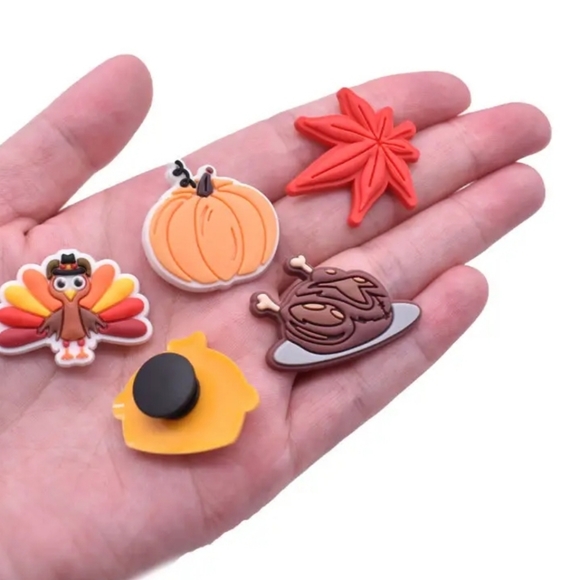 Fall Shoe Charms (7 pack) - Picture 5 of 5